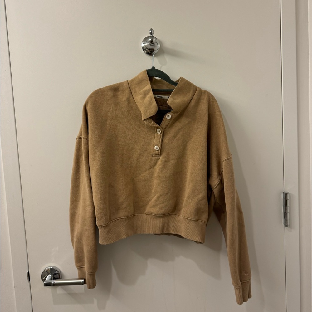 madewell brown sweatshirt - lightly worn!